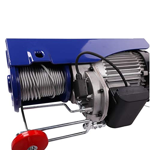 Pallit elektrische Seilwinde HOIST | 500 kg/12 m | 1000 kg/6 m | inkl. Fernbedienung mit 1,6 m Kabellänge | Seilzug elektrisch – Bild 5
