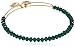 Alex and Ani Brilliance Bead Mother Earth Green/Shinny Gold Bracelet