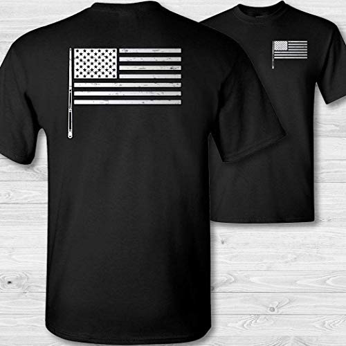 American Flag Billiards Shirt - W