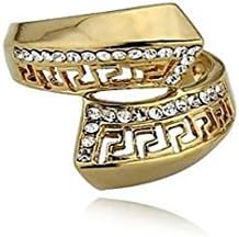 XIEXIE Party Ring 18K Gold Plated Ring Jewelry Last Kings Fashion Gold Ring Ethnic African Ring , 7