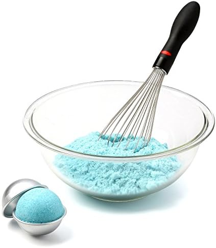 Durable Aluminum Bath Bomb Molds - 2 Pack (4 half sphere pieces) - Make Your Favorite Bath Bombs With Family and Friends with this 2-Pack