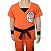 Dressy Daisy Boys' Dragon Ball Z Son Goku Fancy Costumes Set Outfit Halloween Party Size 6-8