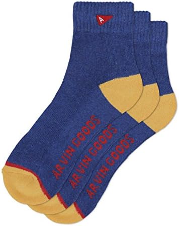 Arvin Goods The Crew Sock Sweet Melange/Oro 3 Pack