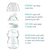 Chicco NaturalFit Glass 2 Pack Slow Flow with Bonus Silicone Sleeve, 9 Ounce, 0 Months Plus