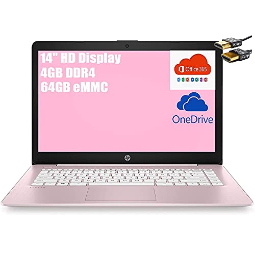 Celeron N4000 Intel Uhd 600 HP Stream 14 Laptop Computer 14