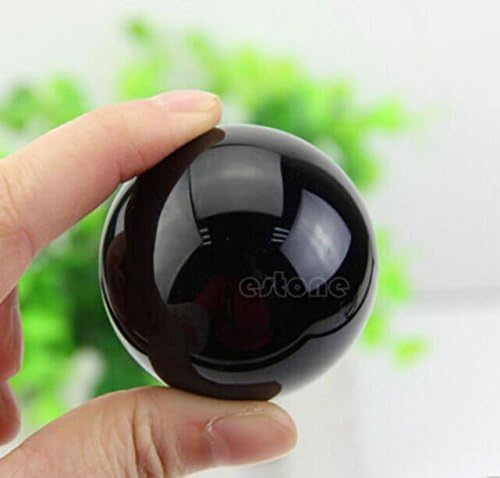 Hot Wholesale 35 40mm Stand Magic Asian Ball Natural Crystal Sphere 13 Colors Black35MMBlack35MM
