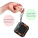 Bluetooth Speakers, VantaKool Portable Wireless Speakers Waterproof/Dustproof/Shockproof 5W for Indoor Shower and Outdoor (Orange)