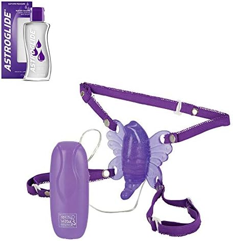 V-Î-Brâting Handsfree Strap-Ôn & 5 Oz Lubricant Sét