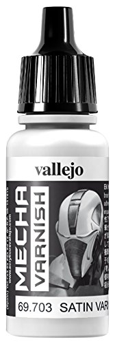 Vallejo Mecha Satin Varnish 17ml Painting Accessories