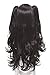 ROLECOS Tohsaka Rin Cosplay Wigs Womens Long Wavy 2 Ponytails Synthetic Wig Dark Brown