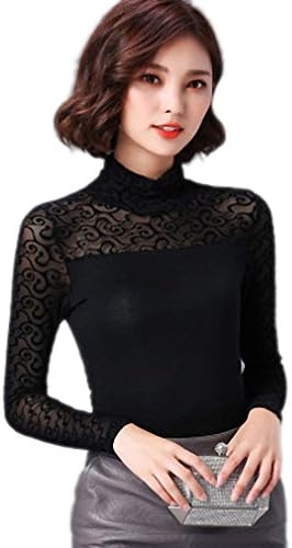 Monsiyap16 Lace Women Blouse New Arrival Shirt Plus Size Korean Style Long Sleeve Women Shirts T3 XXXL