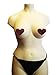 5 Pairs Sexy Lace Adhesive Nipple Cover Pasties Bra Halloween & Christmas Style (Red Love Heart)