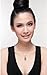 White Gold Plated Swarovski Crystal Elements Eternal Love Teardrop Pendant Necklace Fashion Jewelry for Women