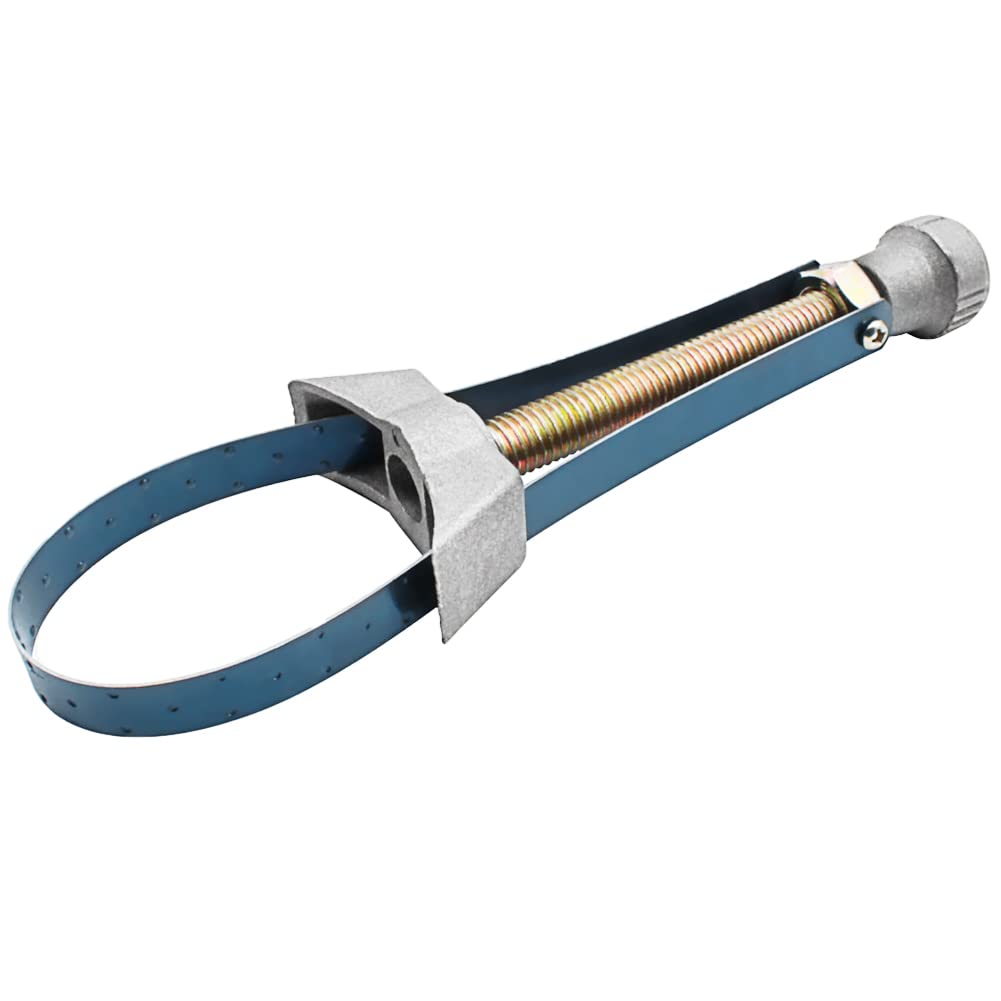 Cyleto Car Truck motorcycle Oil Filter Removal Tool Strap Wrench Diameter Adjustable 60mm to 120mm