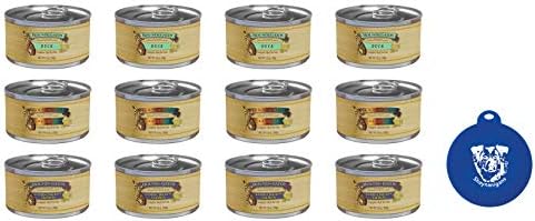 Hound & Gatos Grain Free Canned Cat Food Pate in 3 Flavors: (4) 98% Gamebird, (4) 98% Duck and (4) 98% Lamb, Chicken…