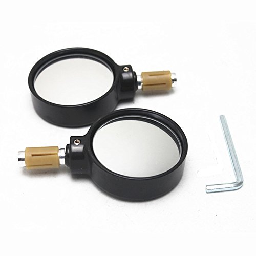 E-bro motorcycle round 7/8" handle bar end mirrors…