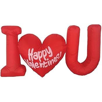 Amazon Com Awesome Shopper Valentine S Day Inflatable 4 I Love