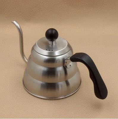 | Water Kettles | 1pc 1.0L Hario Style Tea and Coffee Drip Kettle pot stainless steel gooseneck spout Fine mouth coffee Kettle hot water pot 0830 | by NAHASU