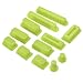 CoolLife 12pcs Silicone Anti Dust Plug Port Cover Set For Macbook retina 13
