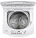 GE Haier HLPW028BXW Portable Washer with 2.1 cu. ft. Capacity 6 Washing Cycle Adjustable Leveling Legs Lift and Carry Handles on Ca