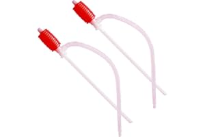 Nenluny 2pcs Durable Manual Water Fuel Transfer Pump Siphon Hand Siphon Pump for Gasoline, Manual Pumping Petrol, Water Sypho