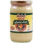 Sadaf Kashk in Jar 16 oz - Kashk Persian Style Whey - Kashk Shemiran Pasteurized 100% Natural - Kosher Kehila