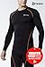 TM-R34-BO_Large J-ALX Tesla Men's Thermal Coldgear Compression Baselayer Long Sleeve Top R34