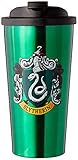 Spoontiques 20840 Slytherin Stainless Travel Mug, One Size, Green