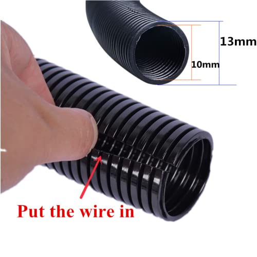 Cacovedo 30 ft Dog Cat Cord Protector Electric Wires Covers Wire Loom