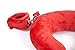 WJkuku Restraint Soft Pillow Ankle Cuffs Hand Cuffs for Couples -Red & 1 Dice &1 T-Back