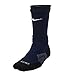 Nike New Unisex Elite Vapor 2.0 Crew Socks College Navy/Black/White Large