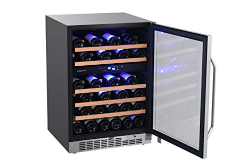 EdgeStar-CWR462DZ-24-Inch-Wide-46-Bottle-Built-In-Wine-Cooler-with-Dual-Cooling-Zones