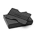 Wallets for Men Carbon Fiber Slim Credit Card Wallet, RFID Blocking Wallet, Money Clip Band Gifts for Him (Updated Model)