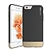 iPhone 6 / 6s Case - CaseCrown Lux Glider Dual-Tone (Black/Gold)