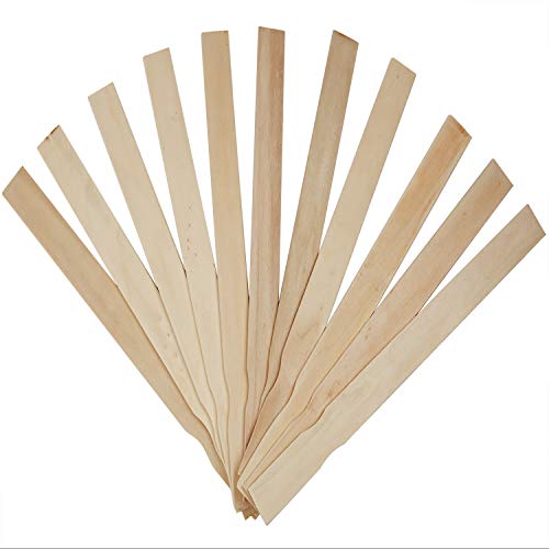 200 PCS 14 Inch Length Paint Sticks, KINJOEK Premium Wood MultiPurpose