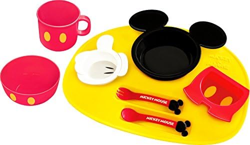 Amazon 錦化成 ディズニー ミッキーマウス アイコン ベビー食器セット ベビー食器セット ベビー マタニティ 通販