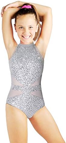 Beamlet Gymnastics Leotards for Girls Sparkly Dancewear Bling and Shiny