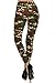 Leggings Depot High Waisted Camouflage & Multiple Print Leggings for Women-Full Length-R599, Combat Girl, One Size