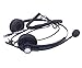Xintronics Corded Call Center Telephone Headset RJ9 Headphone with Mic Noise Cancelling for Aastra Polycom Mitel Office Landline Phones and Call Center