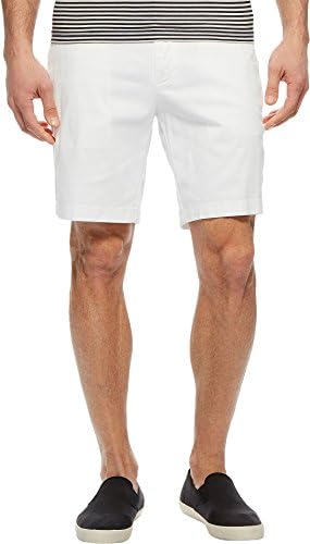 Nautica Men’s Classic Fit Flat Front Stretch Solid Chino Deck Short