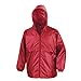 Result Mens Core Adult Windcheater Water Windproof Jacket (XL) (Red)