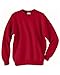 Hanes ComfortBlend Long Sleeve Fleece Crew - Deep Red p160 XL