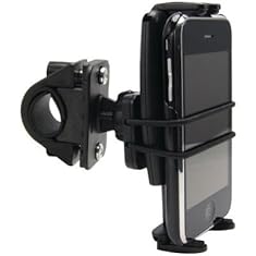 Arkon Slim-Grip Ultra Bike Motorcycle Phone Mount for iPhone 6S Plus 6 SE Galaxy S7 EDGE S6 Note 5 Smartphone - Black 