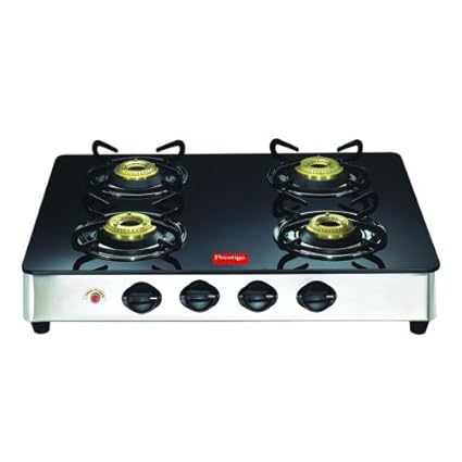 Prestige GT 04 SS AI Glass Top Gas Tables