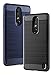 C&U Nokia 3.1 Plus Case (U.S. Edition),UCC Shock Resistant Brushed Flexible Soft TPU Bumper Cover Phone Protective and Carbon Fiber Design for Nokia 3.1 Plus (Black)