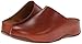 FitFlop Women's Shuv Leather Mule, Dark Tan, 7 M US