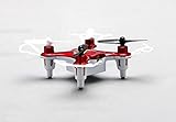 Fentac Syma X12S mini Nano 6-Axis Gyro 4 Channel 2.4G Transmitter RC Quadcopter RTF 3D 360° Helicopter (Red)