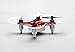 Fentac Syma X12S mini Nano 6-Axis Gyro 4 Channel 2.4G Transmitter RC Quadcopter RTF 3D 360° Helicopter (Red)