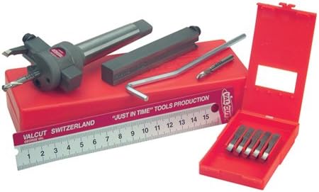 VALCUT Cutting System With Removeable High Speed Steel Regrindable E Blades - 2Mt Shank
