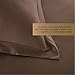 HC Collection Duvet Cover - Brown King Size Duvet Cover - 3 Piece Soft Breathable Microfiber Duvet Cover Set with Zipper Closure & 2 Pillow Shams